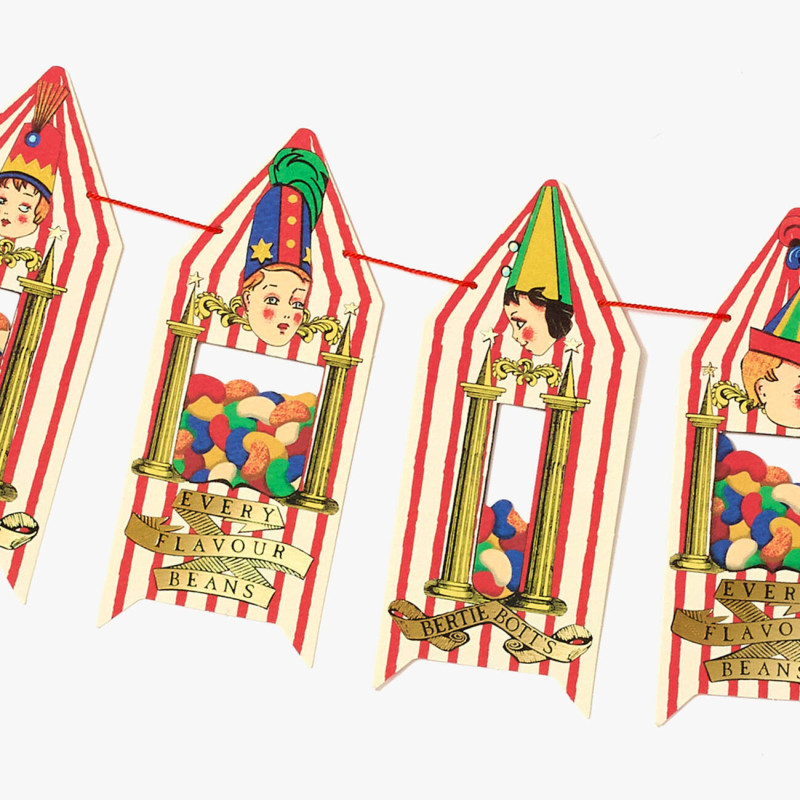 MinaLima – Guirlande Bertie Bott’s Beans –  Harry Potter