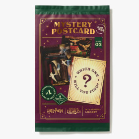 Harry Potter - Carte postale Mystery série 3 - 1 EXEMPLAIRE ALEATOIRE