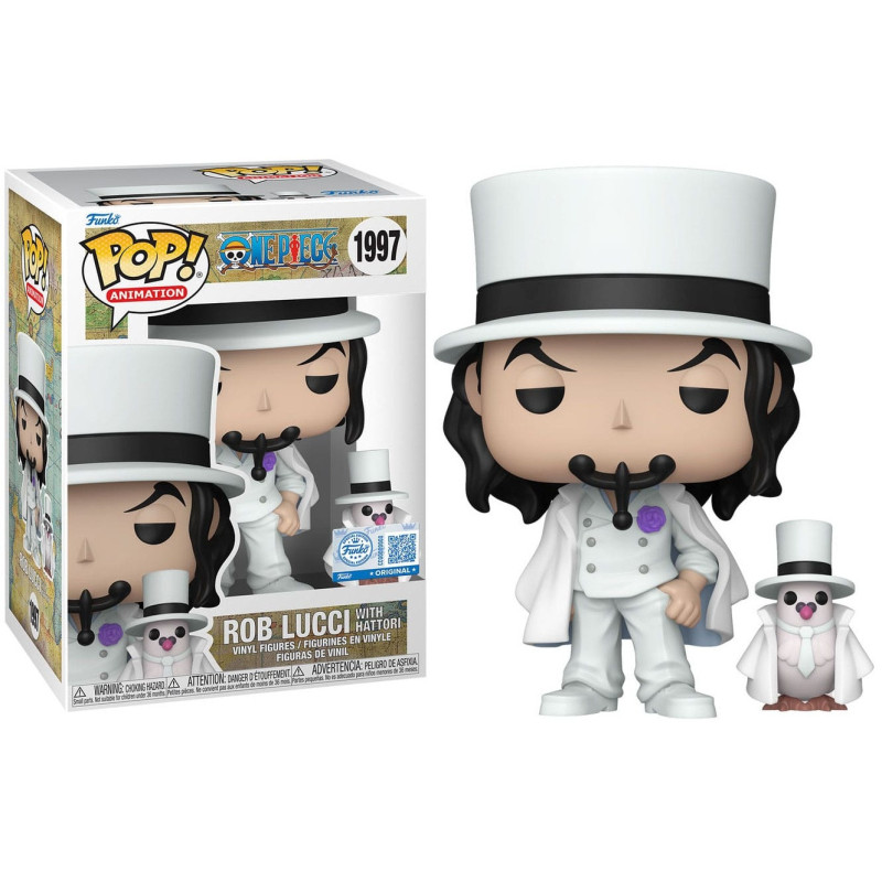 One Piece - Pop! - Rob Lucci with Hattori n°1997