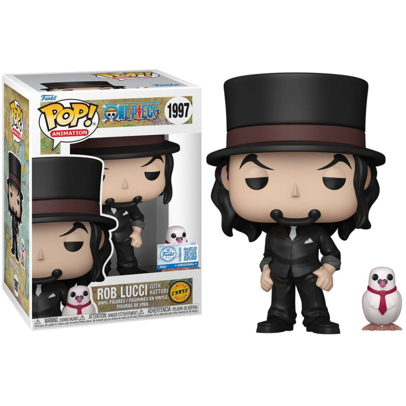 One Piece - Pop! - Rob Lucci with Hattori n°1997 CHASE