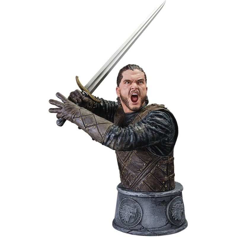 Game of Thrones - Buste Jon Snow Battle of the Bastards 15 cm