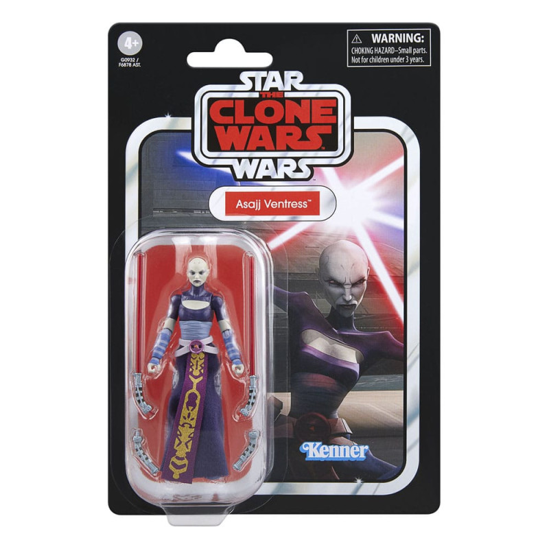 Star Wars : The Clone Wars - The Vintage Collection - Figurine Asajj Ventress