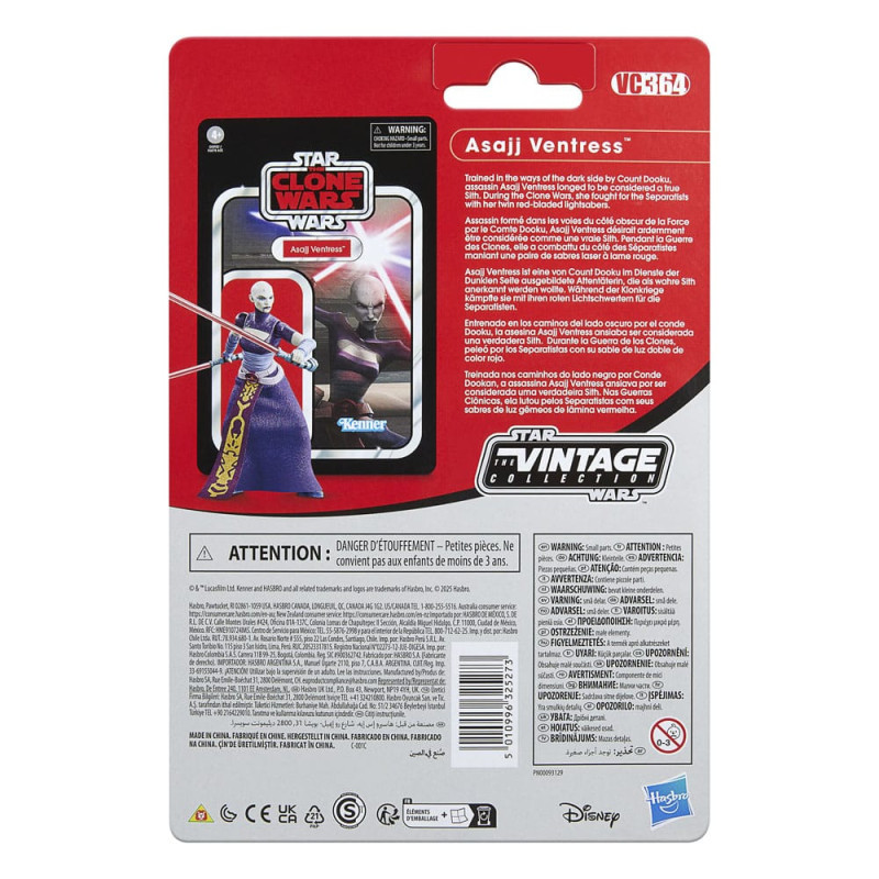 Star Wars – Figurine Asajj Ventress Vintage – Hasbro