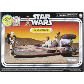 Star Wars : A New Hope - The Vintage Collection - Figurines Landspeeder & Luke Skywalker (Tatooine)