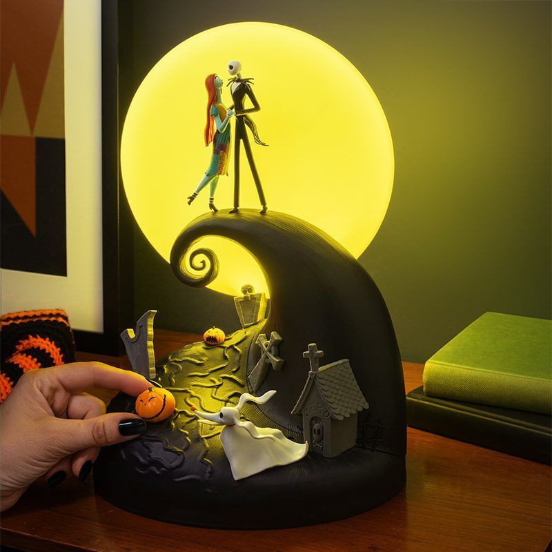 Nightmare Before Christmas - Lampe diorama Jack & Sally