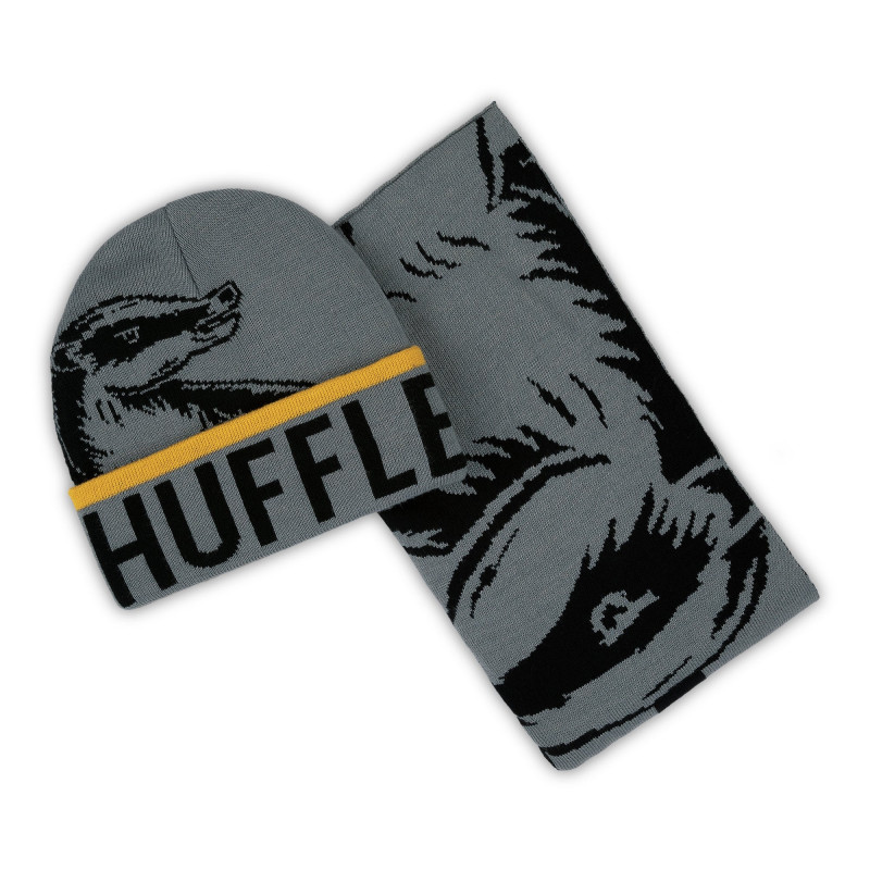 Set écharpe et bonnet Hufflepuff – Officiel Harry Potter