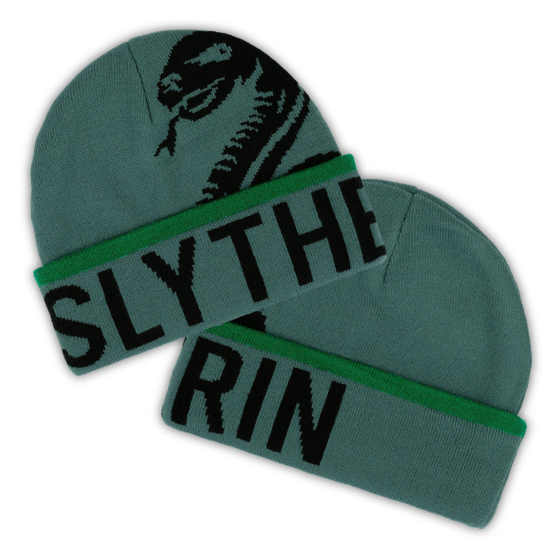 Set écharpe et bonnet Slytherin – Officiel Harry Potter