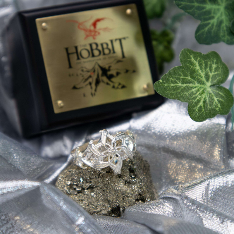 The Hobbit - Anneau Nenya Galadriel (argent massif)