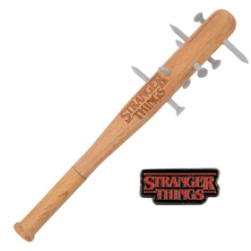 Stranger Things - Set stylo bille Batte de Steve & Pins Logo