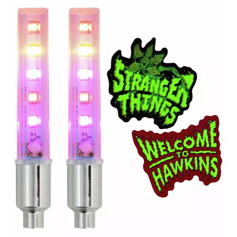 Stranger Things – Éclairages LED Vélo et Stickers – Officiel