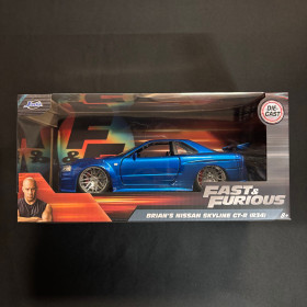 Fast & Furious - 1/24 Brian's Nissan 2002 Skyline GT-R