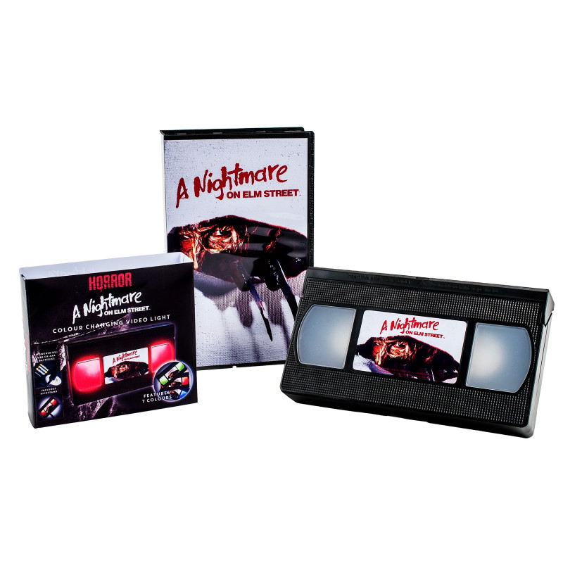 Nightmare on Elm Street – Rewind Light – Lampe VHS Rétro