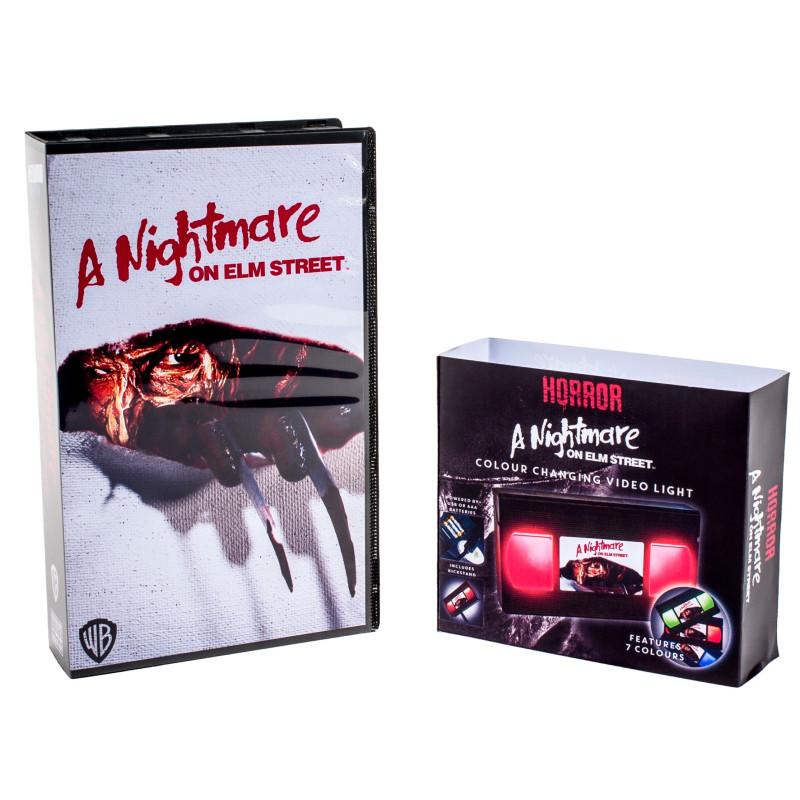 Nightmare on Elm Street – Rewind Light – Lampe VHS Rétro