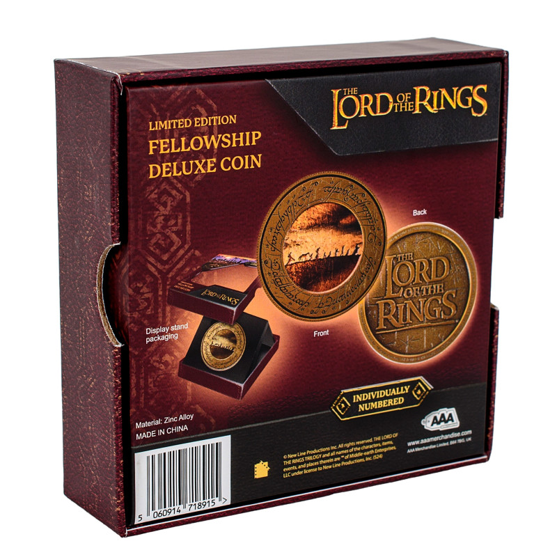 Lord of the Rings﻿ – Pièce de collection Fellowship ﻿– Officielle