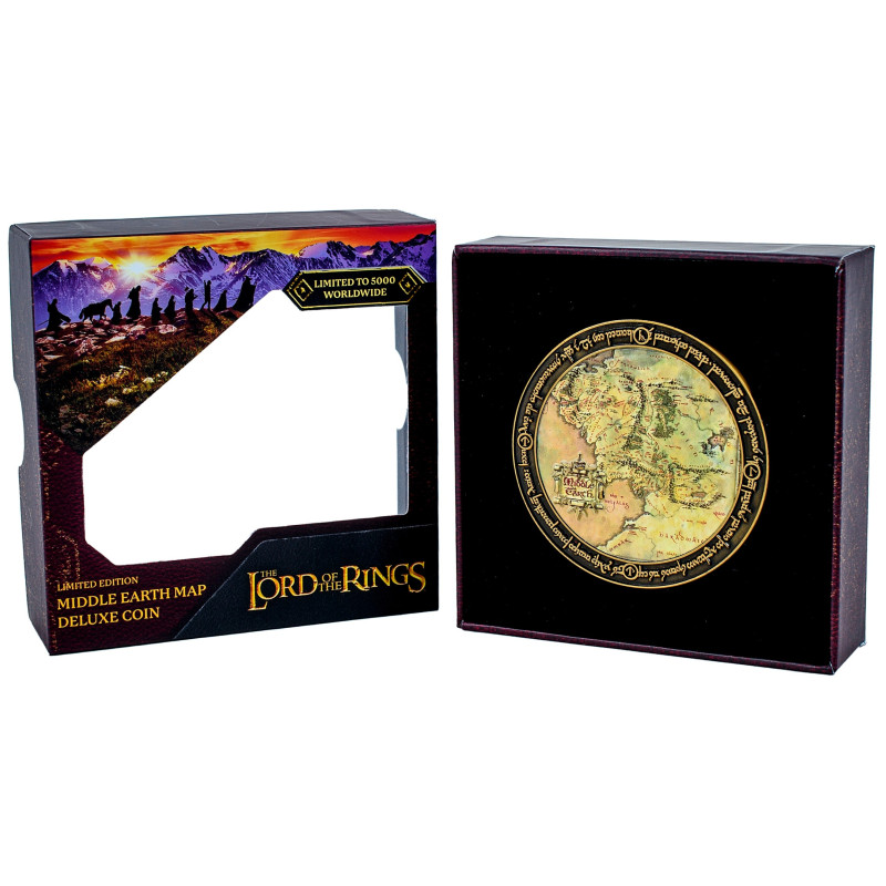 Lord of the Rings﻿ – Pièce de collection Carte Middle-earth