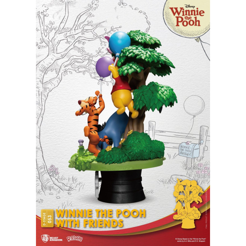 Winnie The Pooh D-Stage – Licence Disney – Beast Kingdom