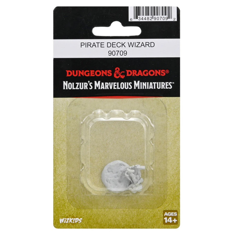 D&D Nolzur's Marvelous Miniatures – Pirate Deck Wizard