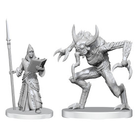Pathfinder : Deep Cuts - Figurines miniatures à peindre Vloriak (Despoiler Demon) & Demonologist