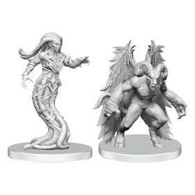 Pathfinder : Deep Cuts - Figurines miniatures à peindre Gylou & Ferrugon