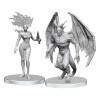 Pathfinder : Deep Cuts - Figurines miniatures à peindre Gargoyle & Shae