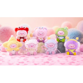 GeeGeePig - Porte-clé peluche Countdown to Wishes 1 EXEMPLAIRE ALEATOIRE