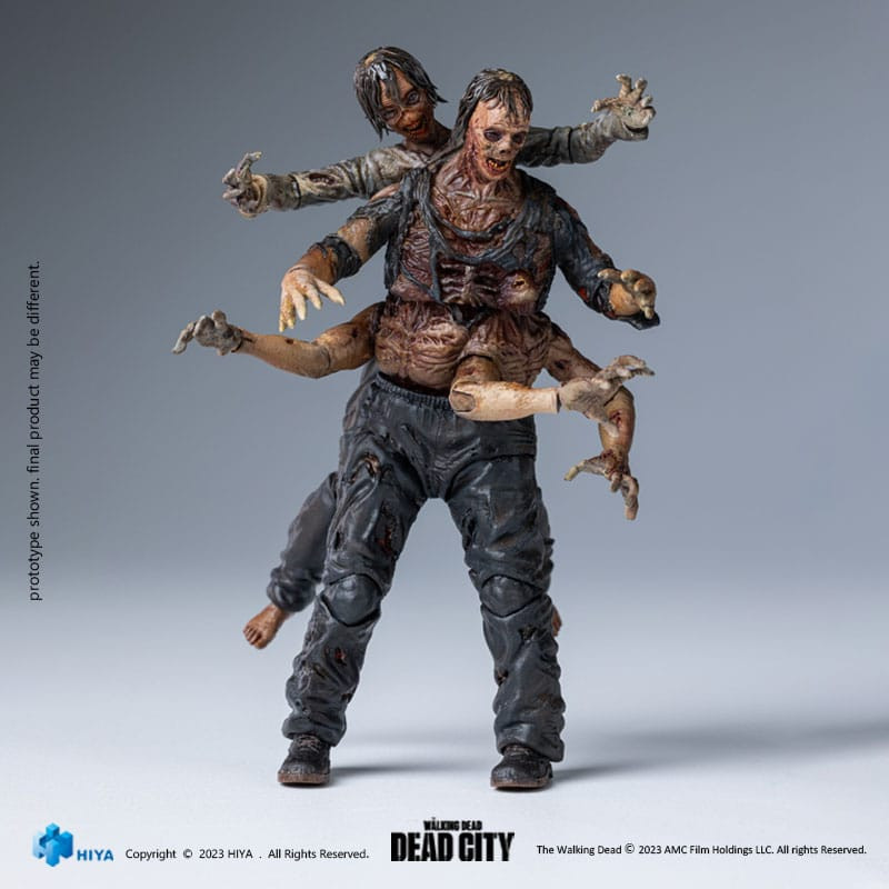 The Walking Dead - Figurine 1/18 Exquisite Mini Dead City Walker King