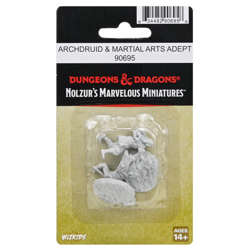 Miniatures Archdruid & Martial Arts à Peindre – D&D Nolzur's – WizKids