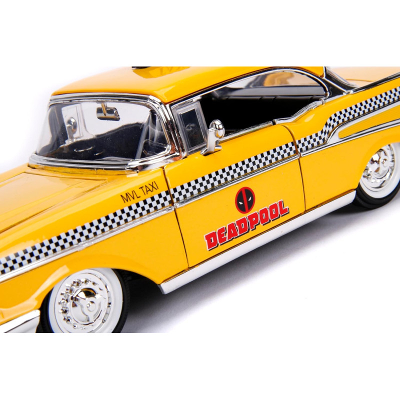 Deadpool 1957 Chevy Bel Air 1:24 avec figurine – Jada Toys