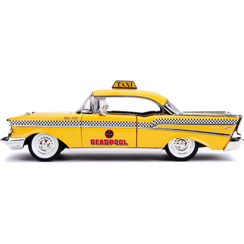 Deadpool 1957 Chevy Bel Air 1:24 avec figurine – Jada Toys