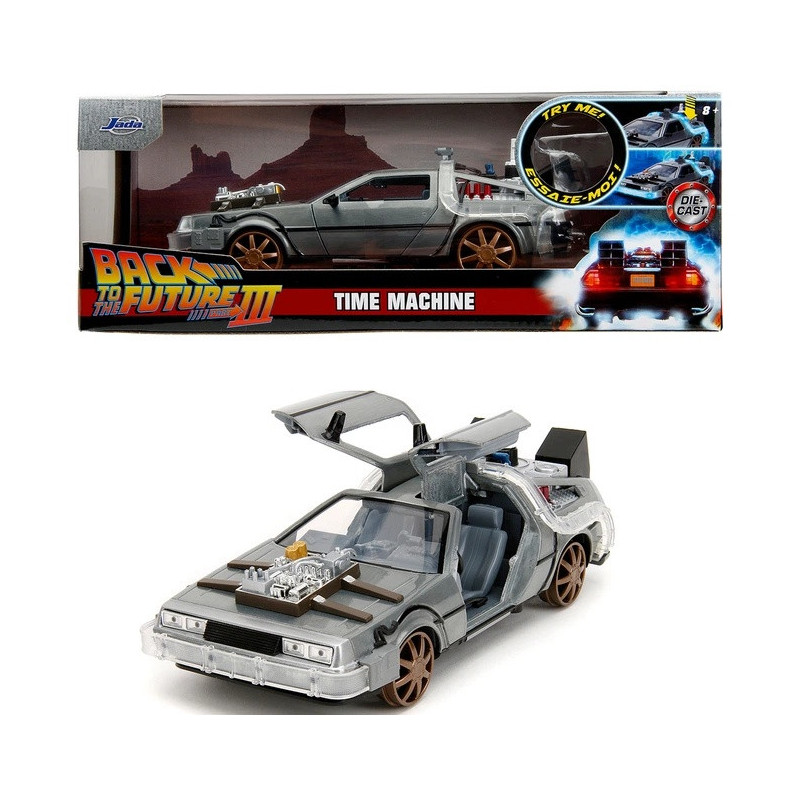 Retour vers le Futur III - 1/24 Back to the Future Delorean Rail Version