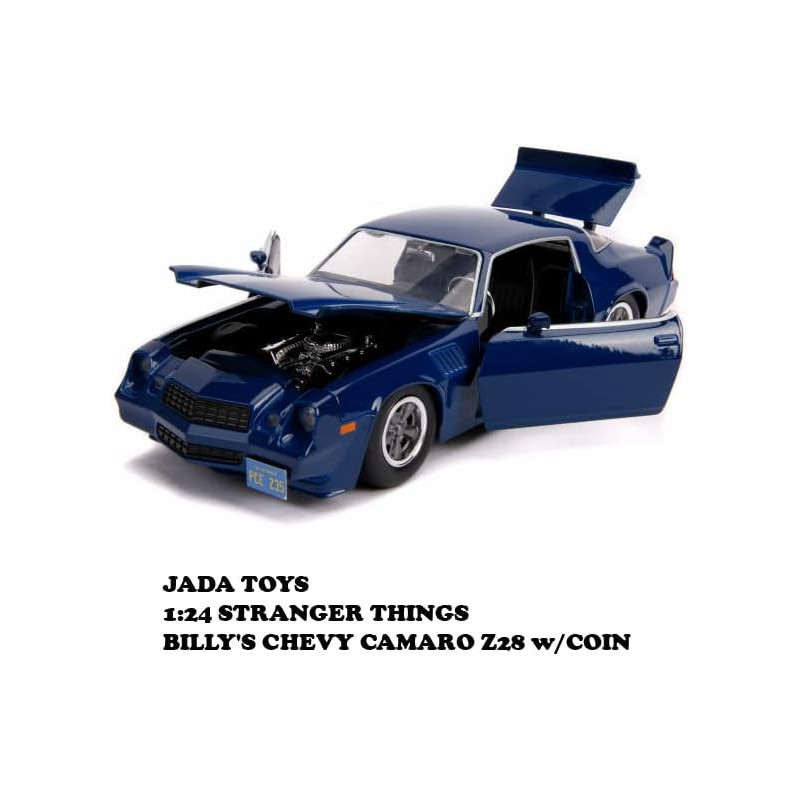 Stranger Things – 1/24 1979 Billy's Chevrolet Camaro – Jada Toys
