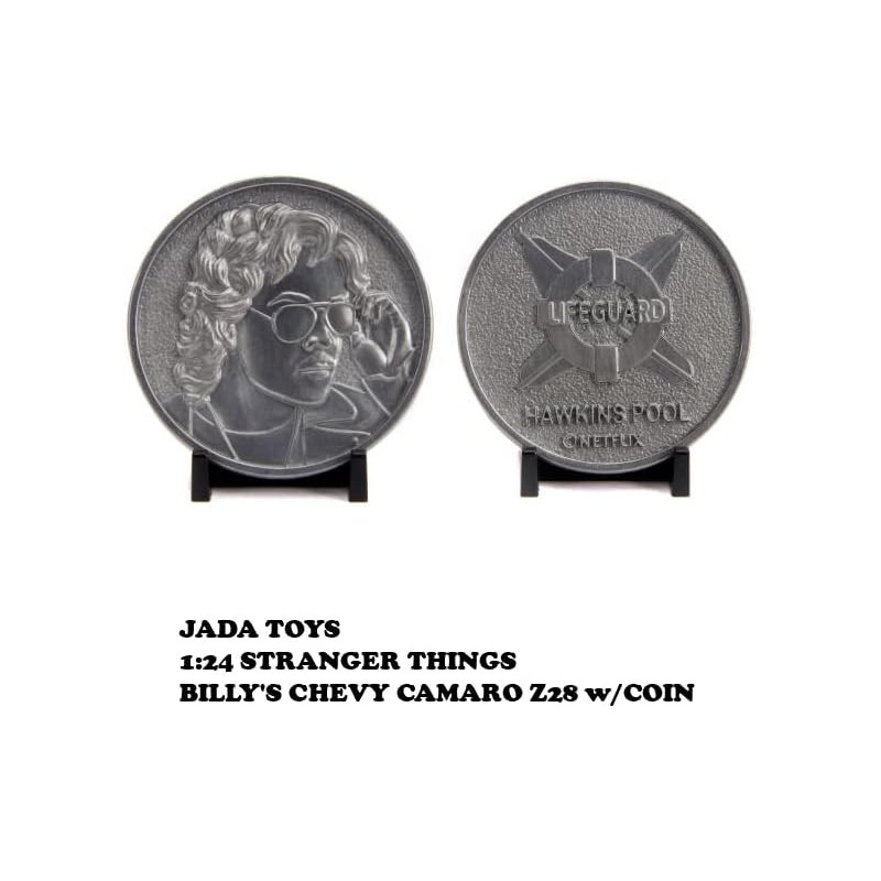 Stranger Things – 1/24 1979 Billy's Chevrolet Camaro – Jada Toys