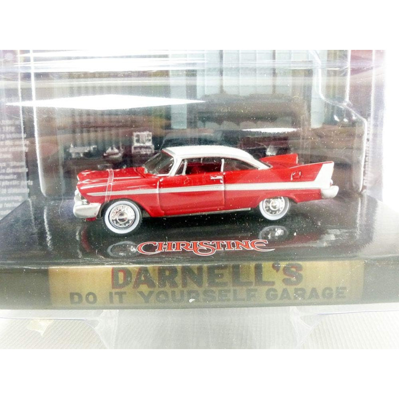 Christine – 1/64 1958 Plymouth Fury Diorama – Johnny Lightning