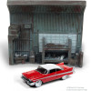 Christine – 1/64 1958 Plymouth Fury Diorama – Johnny Lightning