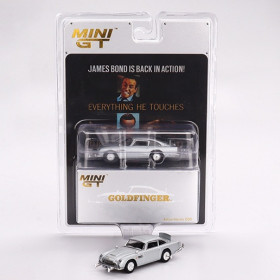 James Bond - 1/64 1965 Aston Martin DB5 (Goldfinger) english blister packaging