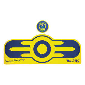 Fallout - Set Tapis de Bureau & sous-verre Vault-Tec