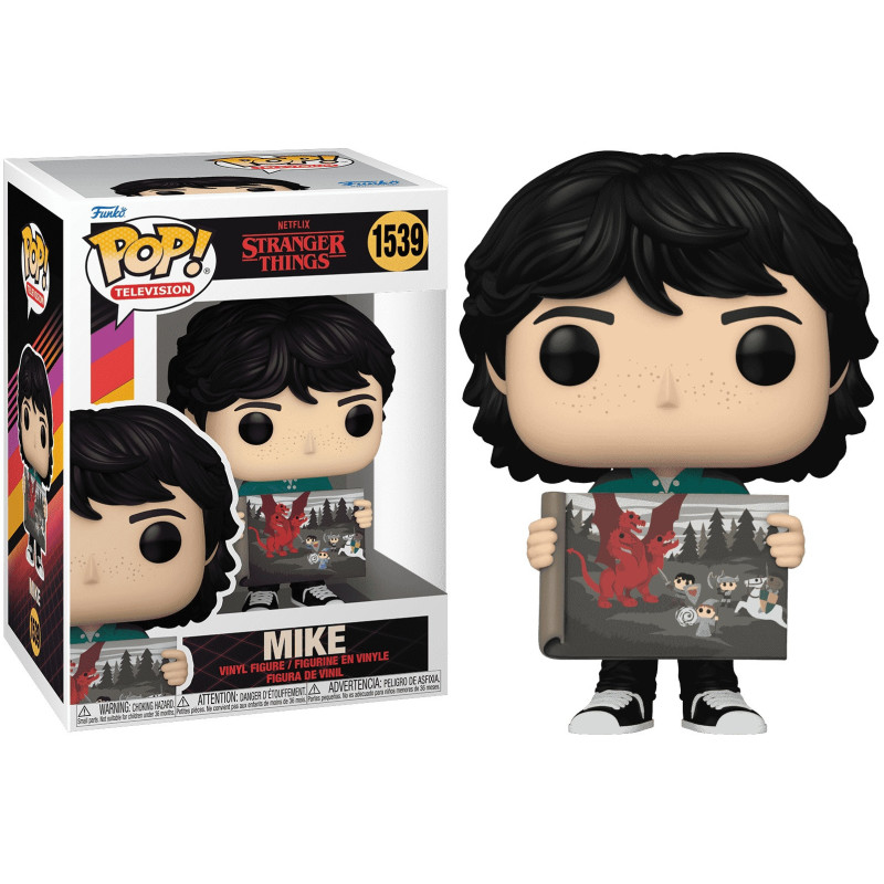 Stranger Things - Pop! - Mike Wheeler with Will's Painting n°1539