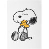 Peanuts (Snoopy) - Carnet premium A5 bullet journal Snoopy couverture peluche