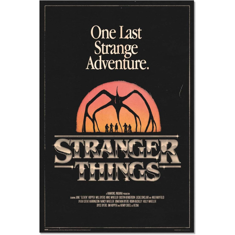 Stranger Things - Grand poster One Last Strange Adventure (61 x 91,5 cm)