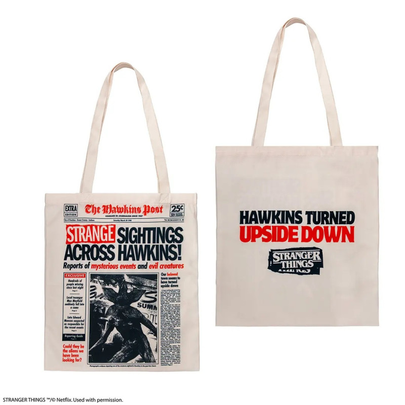 Stranger Things – Sac Tote Hawkins Post – CineReplicas