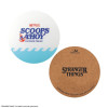 Stranger Things – Set 4 Sous-Verres Scoops Ahoy – CineReplicas
