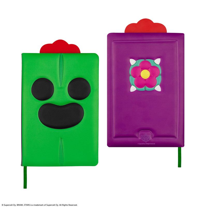 Brawl Stars – Carnet rigide Spike – Officiel CineReplicas