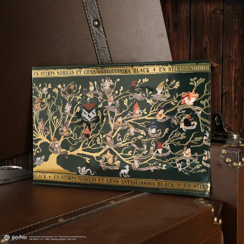 Harry Potter - Plaque en aluminium Tapisserie des Black