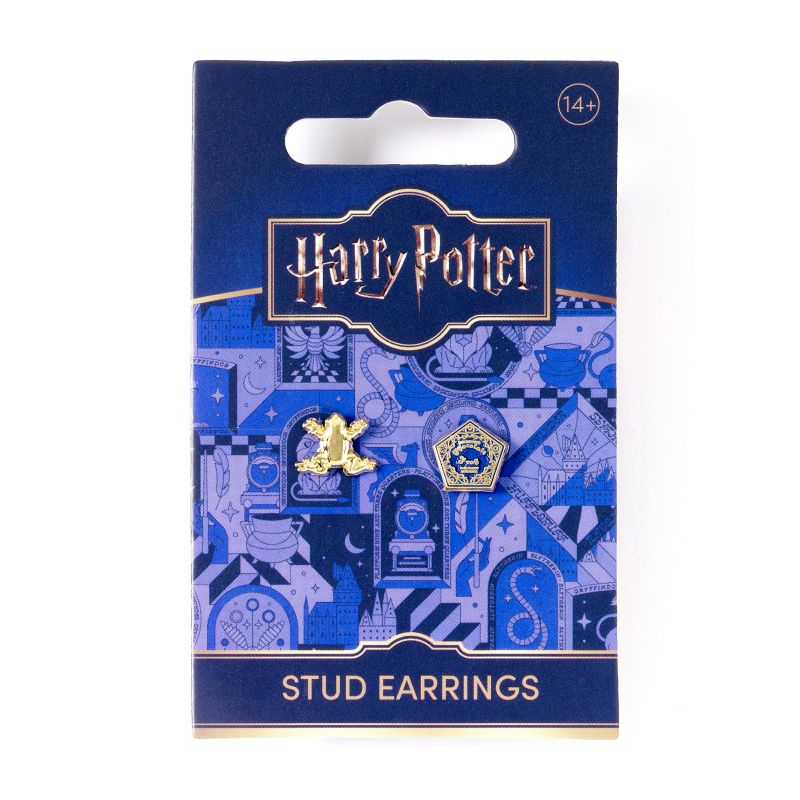 Harry Potter -Boucles d'oreilles Chocogrenouille