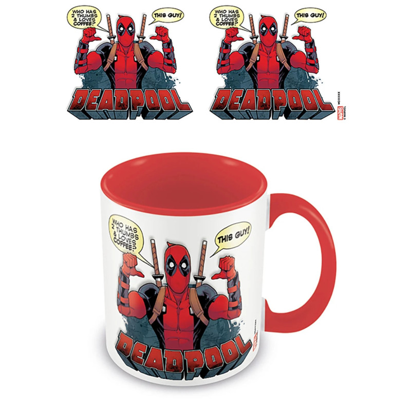 Marvel – Mug Deadpool Intérieur Coloré – 315 ml