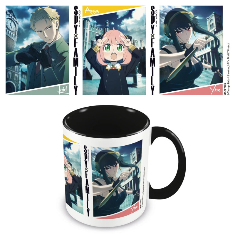 Spy x Family – Mug Anya, Yor & Loid Coloré – 355 ml
