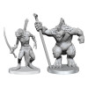 Pathfinder : Deep Cuts - Figurines miniatures à peindre Xulgath Skirmisher & Stoneliege