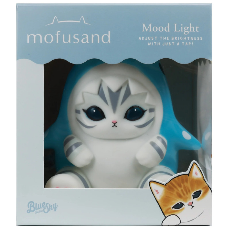 Mofusand Lampe veilleuse Shark 16 cm – Officielle – Blue Sky Studios