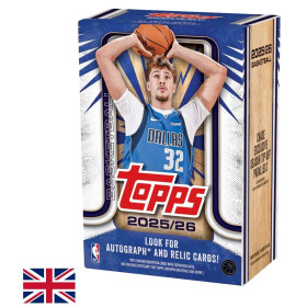 Topps - Basketball 2025/26 - Trading Cards Value Box - Scellée - Anglais