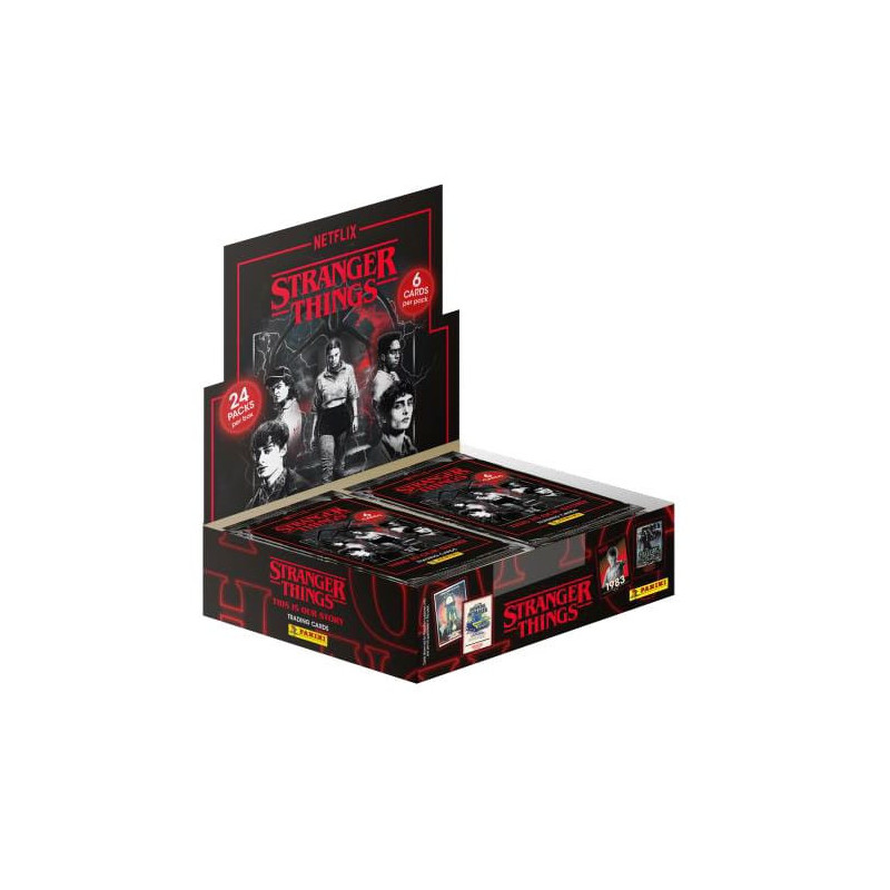 Stranger Things - Cartes à collectionner Booster 6 cartes